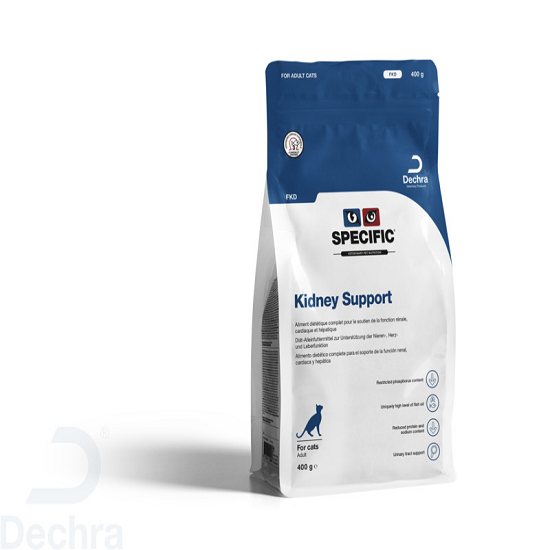 SPECIFIC Kidney Support - Ração seca para gato para saúde cardíaca, renal e hepática