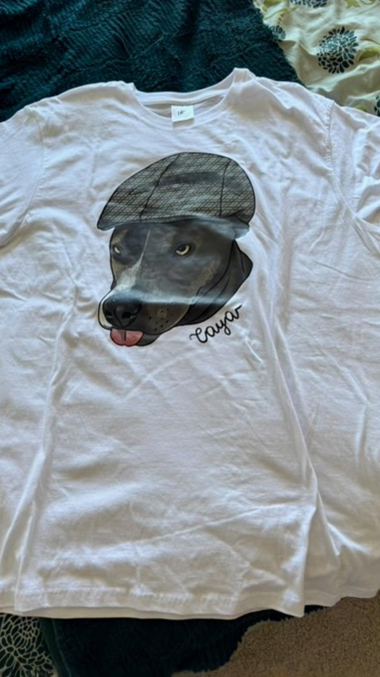T-shirt personalizada do seu animal