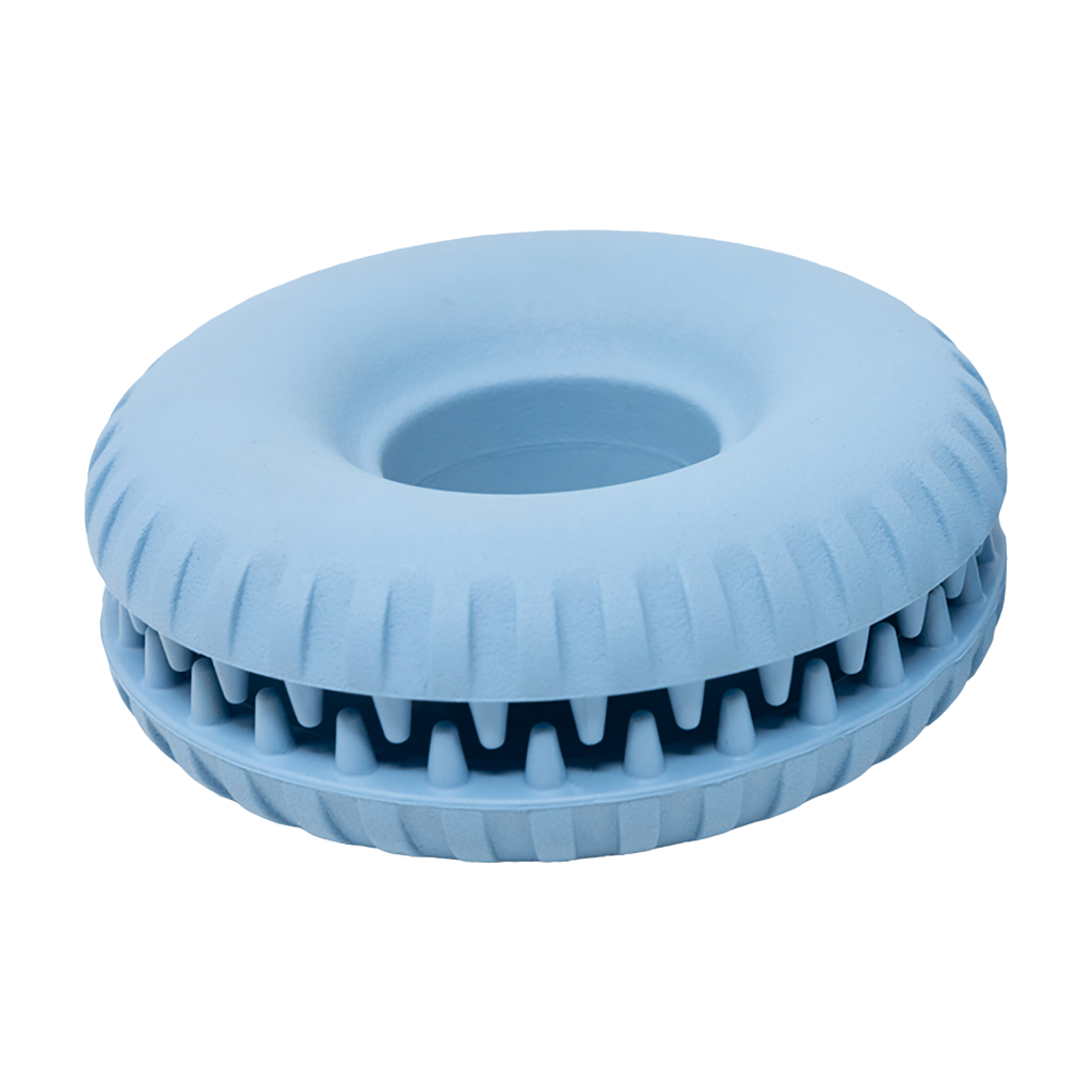 Brinquedo Interativo para Cão Snapper Trapper Tire – Diversão Resistente com Espaço para Snacks