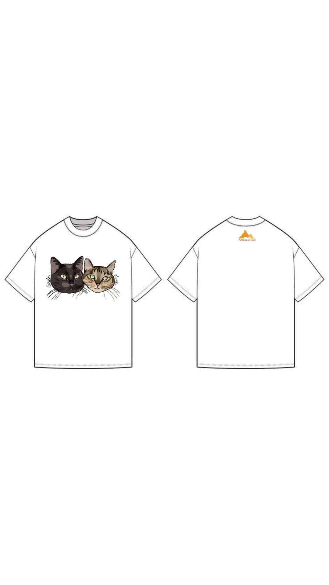 T-shirt personalizada do seu animal