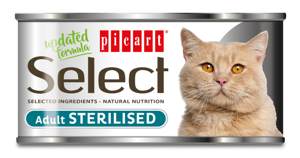 Picart Select Gato Esterilizado - Alimento Húmido Grain Free 95gr