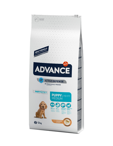 Advance Dog Medium Puppy Chicken & Rice 12Kg