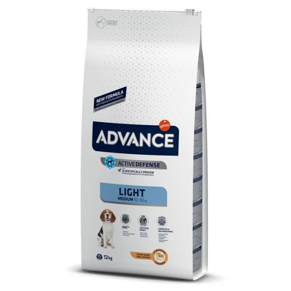 Advance Light Cão Medium Adulto - Frango E Arroz