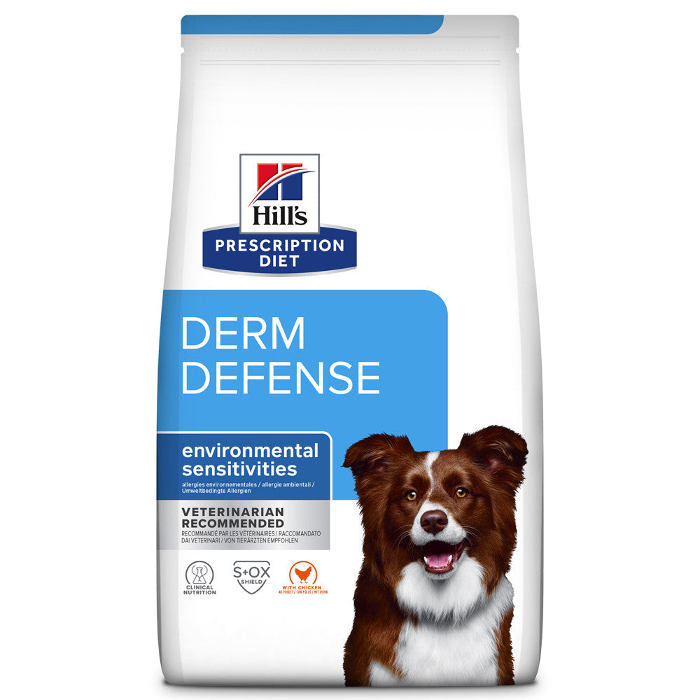 Hill's PD Derm Defense - Ração seca para cão com sensibilidade de pele