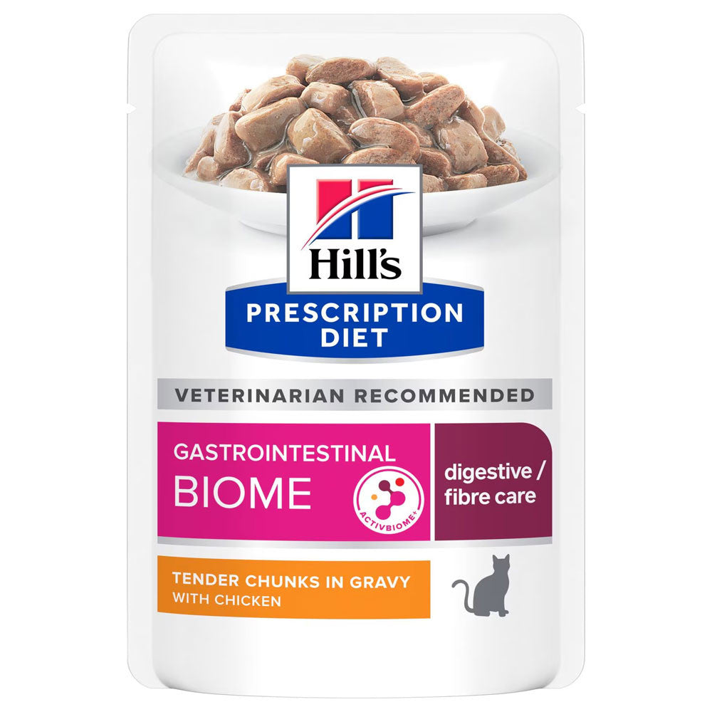 Hill's PD Gastrointestinal Biome i/d - Alimento em molho para gato para a saúde digestiva - Frango 85g