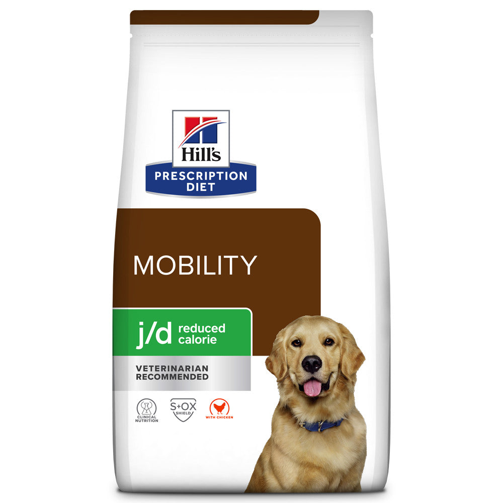 Hill's PD Mobility j/d Reduced Calorie - Ração seca para cão para suporte articular 12Kg