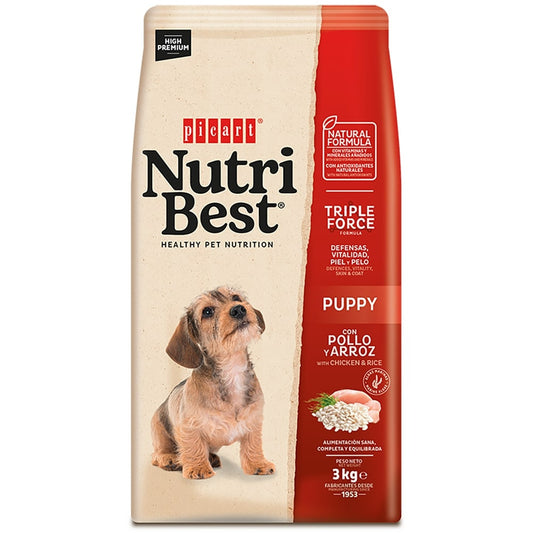 Picart Nutribest Premium Cão Puppy - Frango E Arroz