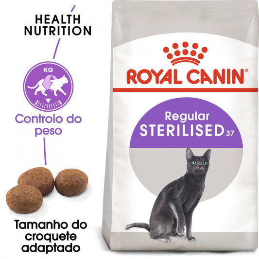 Royal Canin Sterilised 37 Adult - Ração seca para gato esterilizado