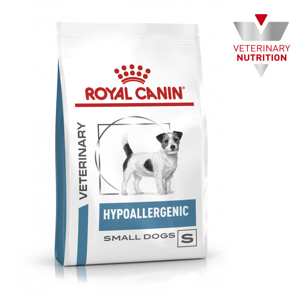 Royal Canin VET Hypoallergenic Small Dogs - Ração seca para cão adulto pequeno com alergias alimentares