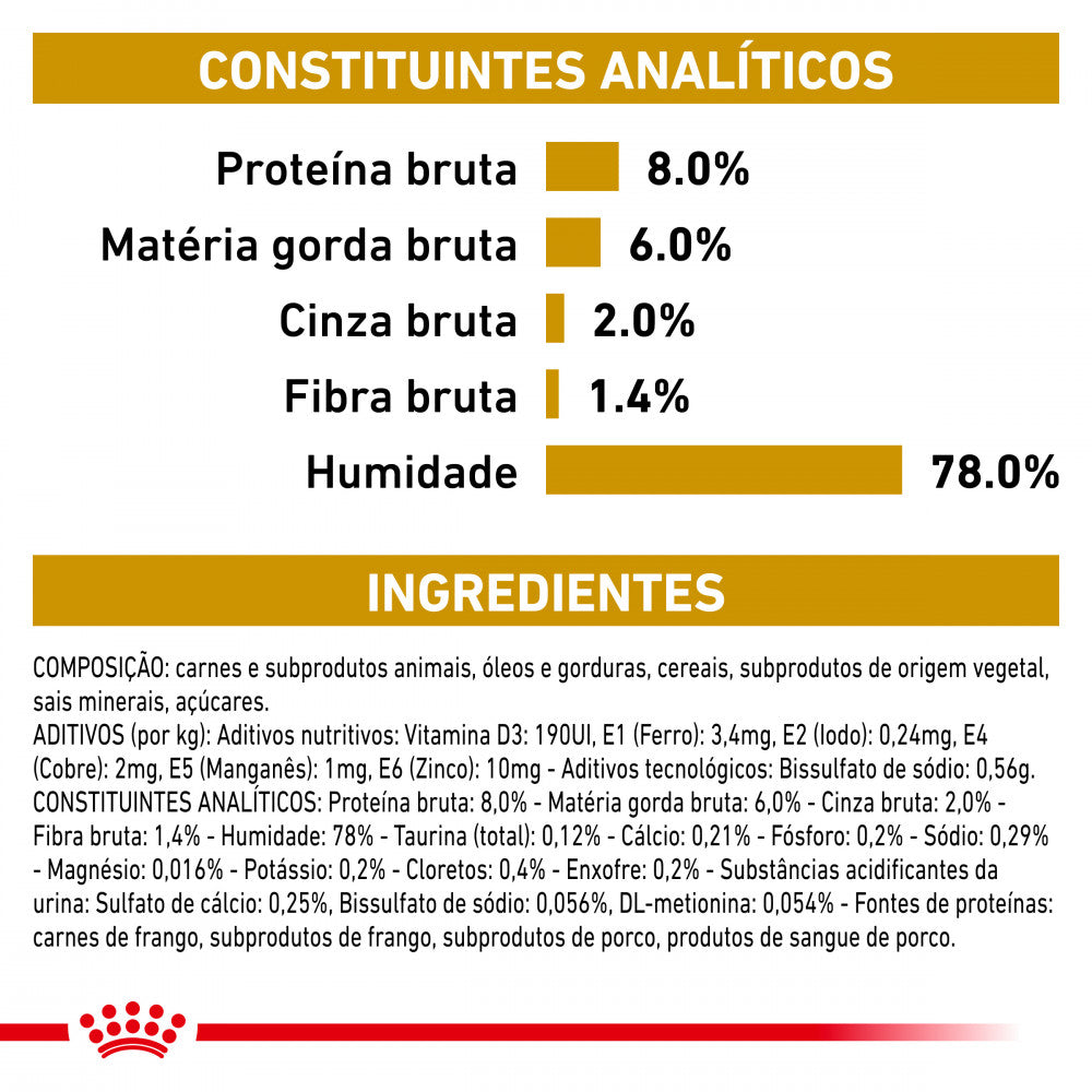 Royal Canin VET Urinary S/O (410gr) - Alimento em patê (mousse) para cão adulto com problemas urinários