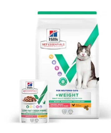 Hill's VET Feline Multi-Benefit + Weight Neutered Young Adult Frango