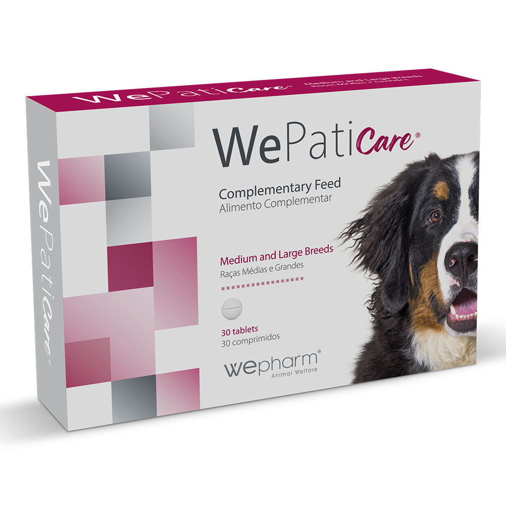 WePatiCare - Suplemento hepático para cães médios e grandes - WePharm