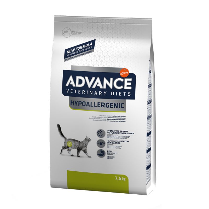 Advance VET Hypoallergenic - Ração Seca Para Gato Adulto Com Alergias