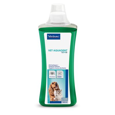 Virbac Vet Aquadent Elixir bucal para animais