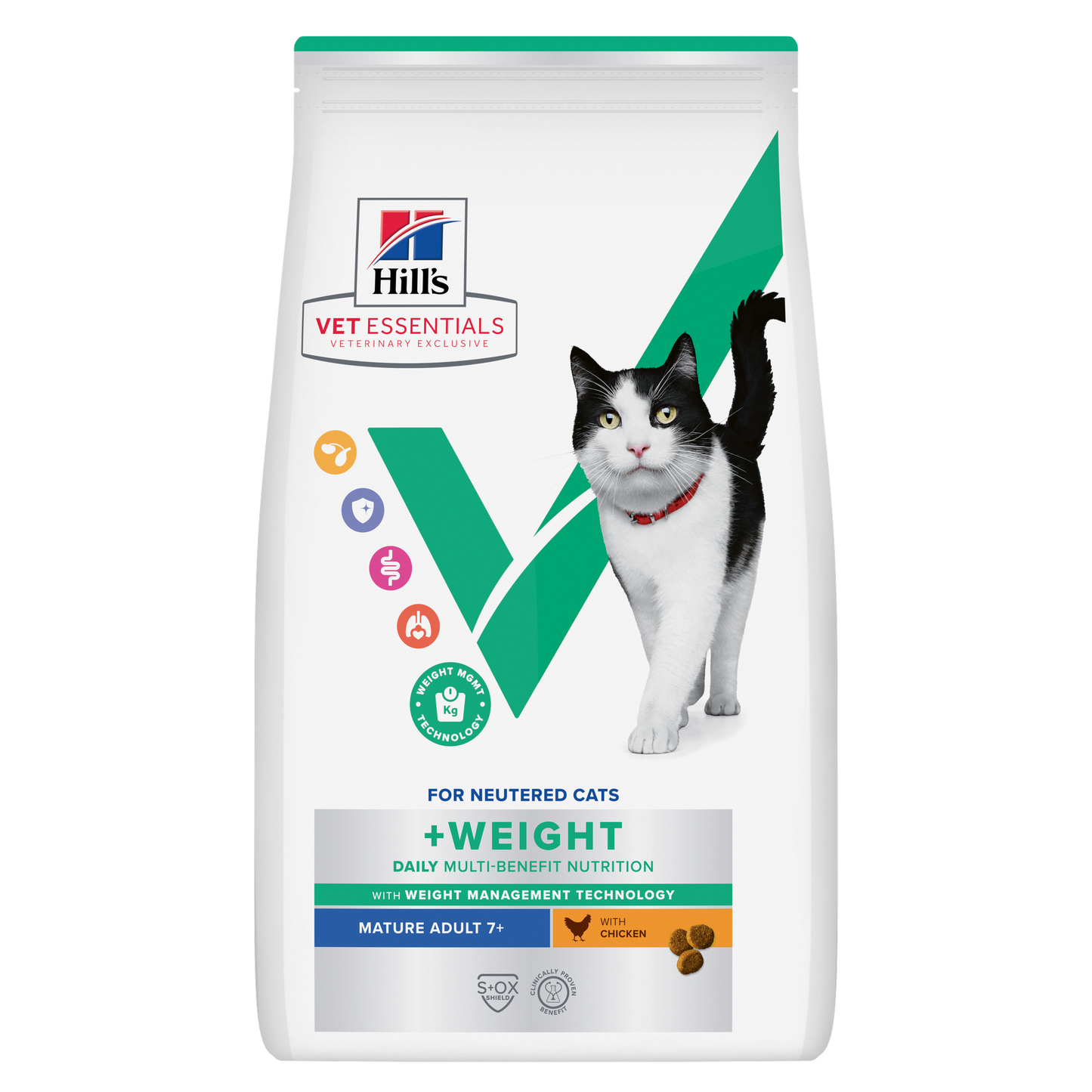 Hill's VET Feline Multi-Benefit + Weight Mature Chicken