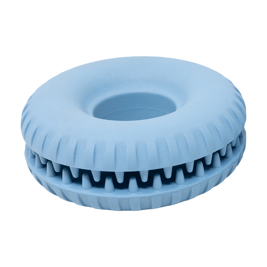 Brinquedo Interativo para Cão Snapper Trapper Tire – Diversão Resistente com Espaço para Snacks