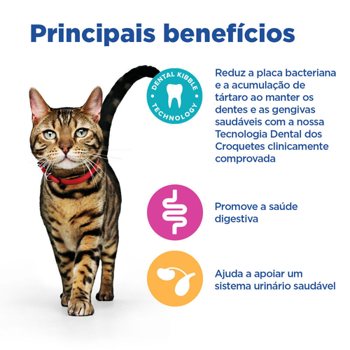 HILLS VE FELINE A1+ DENTAL FRANGO