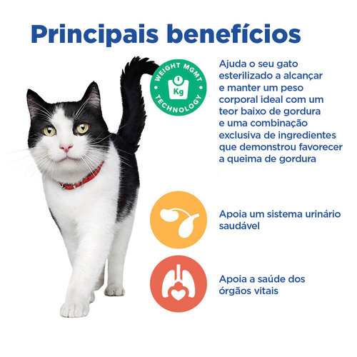 Hill's VET Feline Multi-Benefit + Weight Mature Chicken
