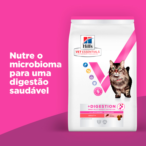 Hill's Vet Essential Multi-Benefit +Digestion Gato