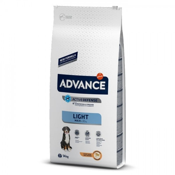 Advance Light Cão Maxi Adulto - Frango E Arroz