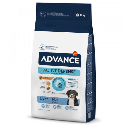Advance Light Cão Maxi Adulto - Frango E Arroz