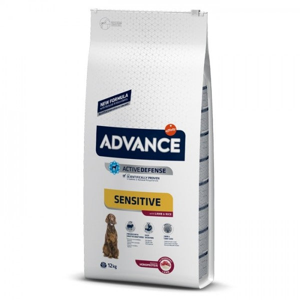 Advance Sensitive Cão Adulto - Borrego E Arroz