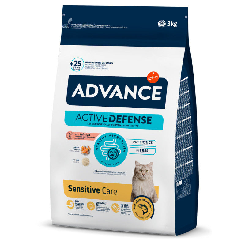 Advance Sensitive Gato Adulto Salmão