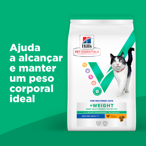Hill's VET Feline Multi-Benefit + Weight Mature Chicken
