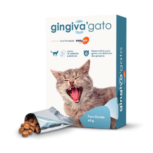 Gingiva Gato c/ tecnologia Easy Pill – Para problemas gengivais (30 chews)