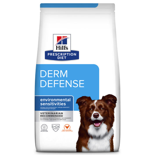 Hill's PD Derm Defense - Ração seca para cão com sensibilidade de pele