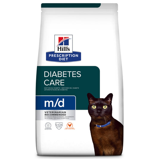 Hill's PD Diabetes Care m/d - Ração seca para gato com diabetes