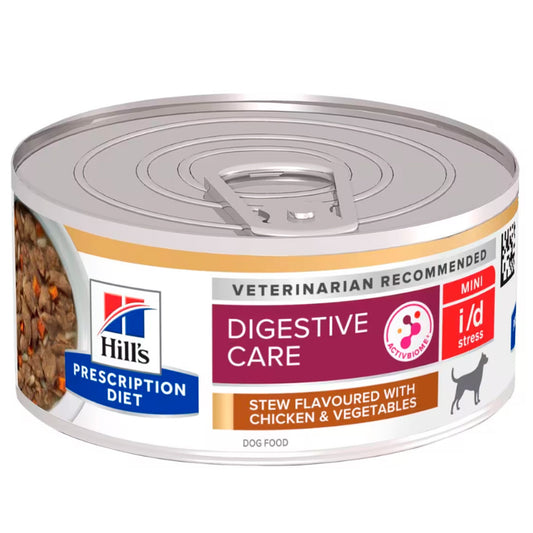 Hill's PD Digestive Care i/d Mini Stress - Alimento em molho para cão pequeno para o cuidado digestivo - Frango e vegetais