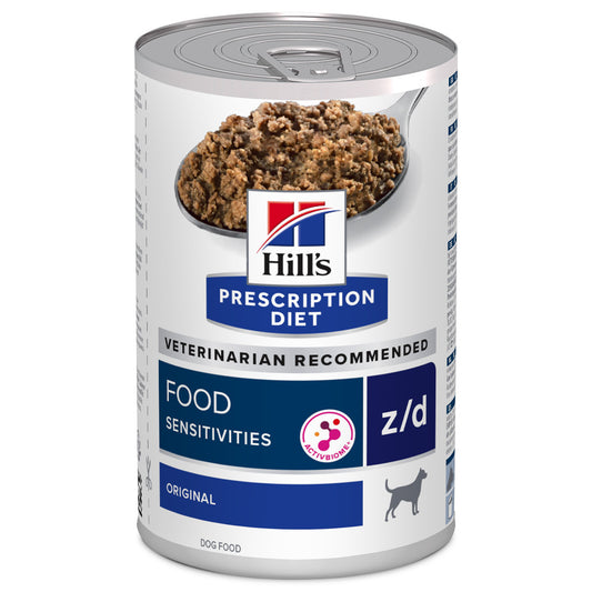 Hill's PD Food Sensitivities z/d - Alimento em patê para cão com sensibilidade alimentar
