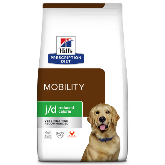Hill's PD Mobility j/d Reduced Calorie - Ração seca para cão para suporte articular  12Kg