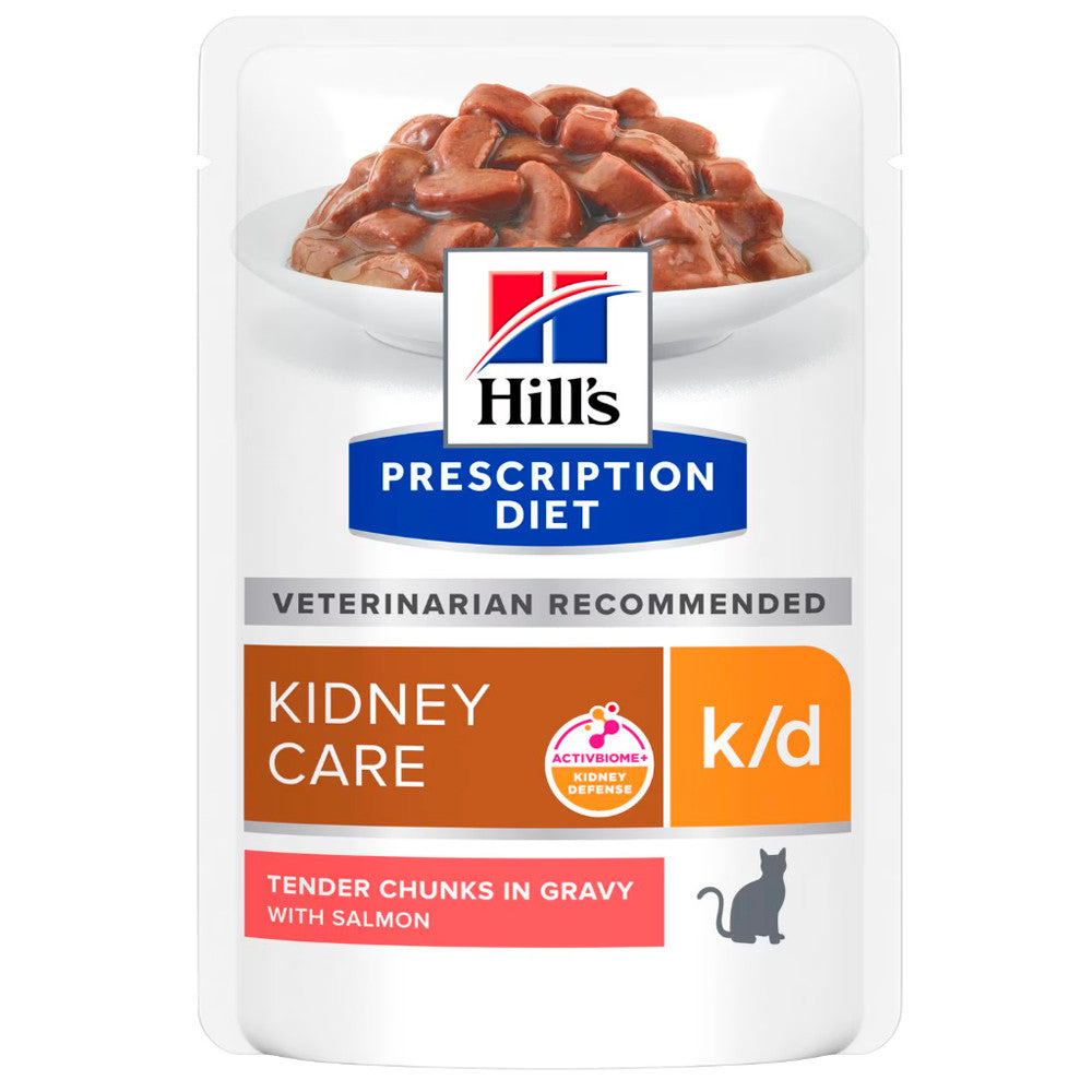Hill's PD Kidney Care k/d - Alimento em molho para gato para suporte da doença renal 85g