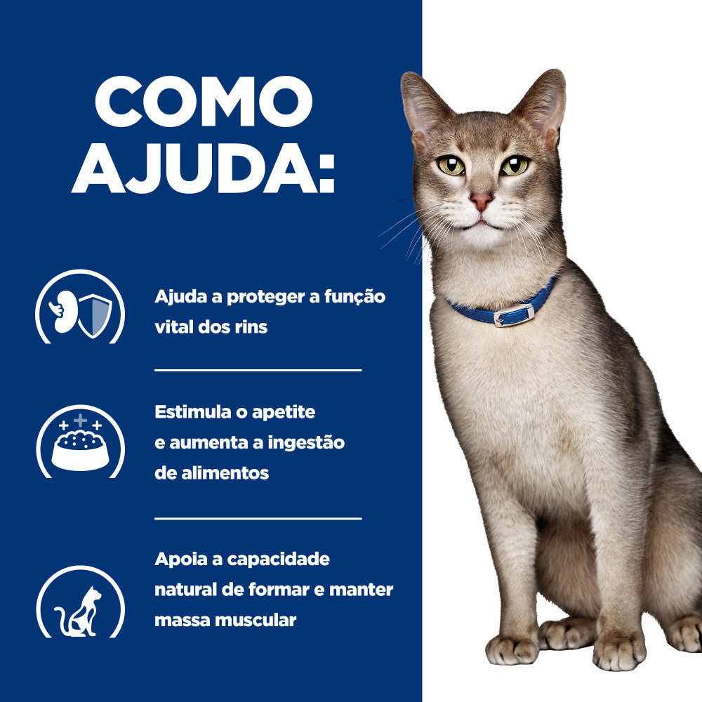 Hill's PD Kidney Care k/d - Alimento em molho para gato para suporte da doença renal 85g