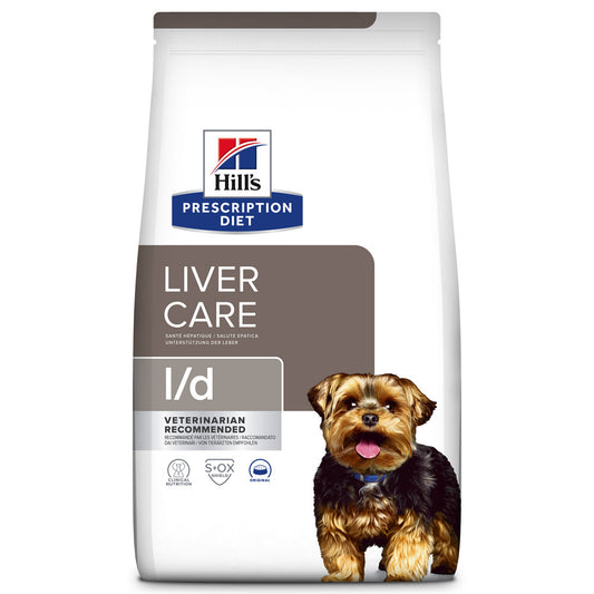 Hill's PD Liver Care l/d - Ração seca para cão para suporte da saúde hepática 10Kg