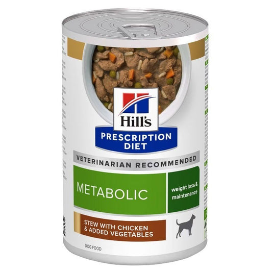 Hill's PD Metabolic - Alimento em molho para cão com excesso de peso - Frango e vegetais