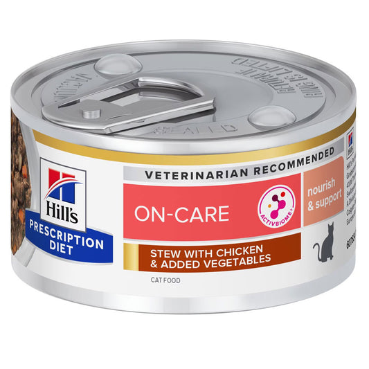 Hill's PD ON-Care - Alimento em patê para gato em convalescença - Frango e vegetais 82g