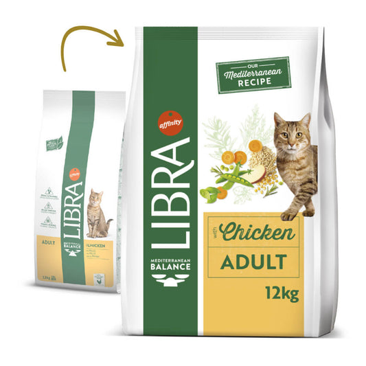 Libra - Ração seca para gato adulto - Frango