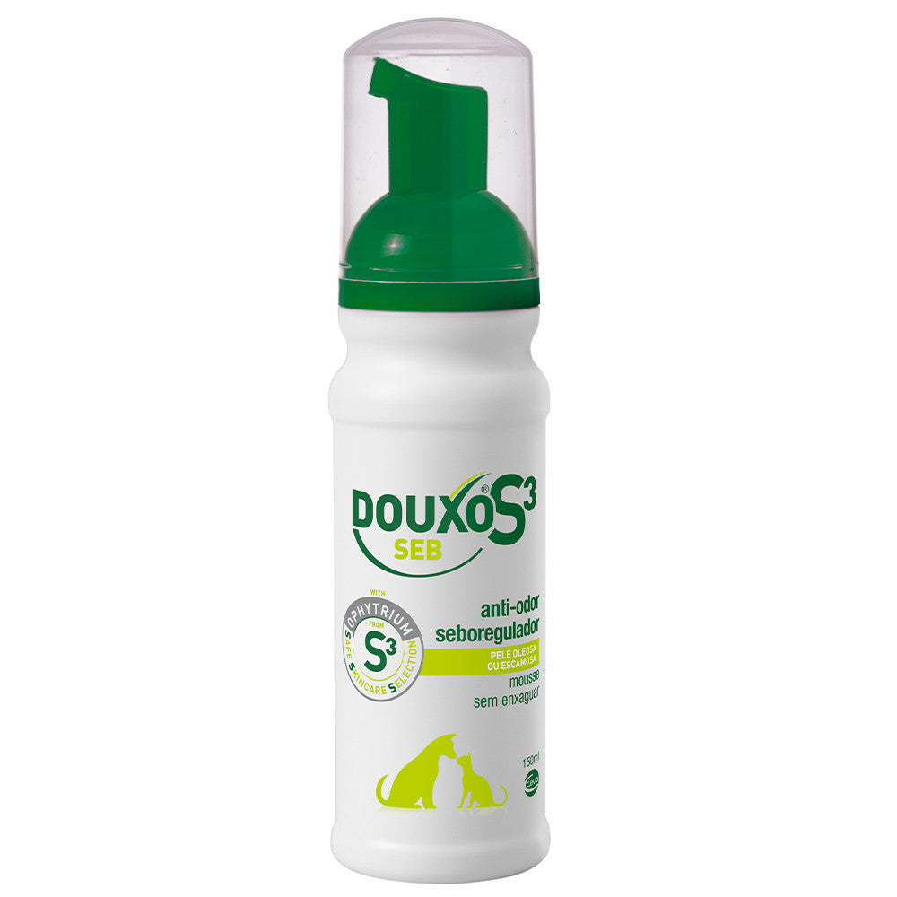 Mousse para dermatites para cão e gato - DOUXO S3 Seb