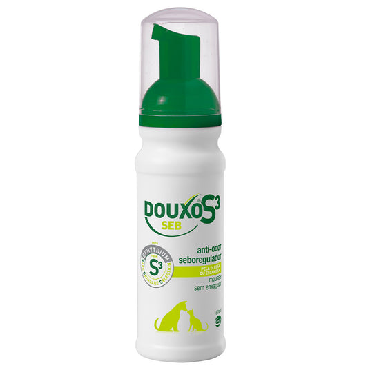 Mousse para dermatites para cão e gato - DOUXO S3 Seb