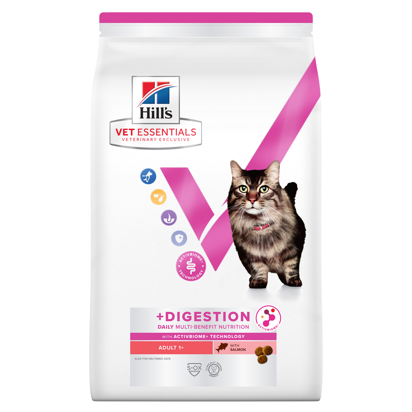 Hill's Vet Essential Multi-Benefit +Digestion Gato