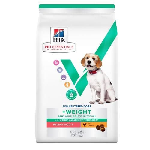 Hill's Vet Essential Multi-Benefit +Weight Neutered Cão Adulto raça média