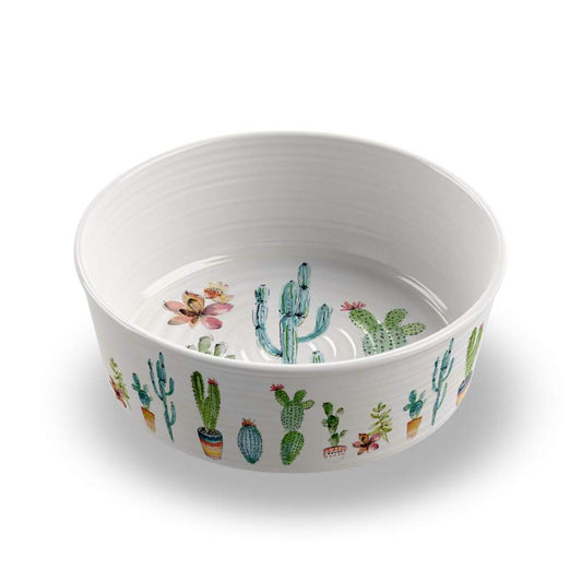 Comedouro TH Cactus para Cães e Gatos – Design Moderno e Fácil de Limpar
