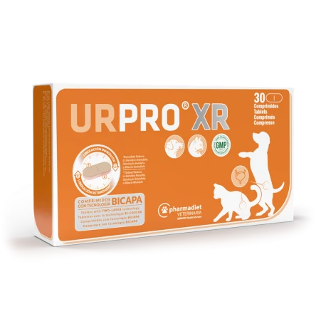 Pharmadiet Urpro XR Suplemento Alimentar para Cães e Gatos com Problemas Urinários