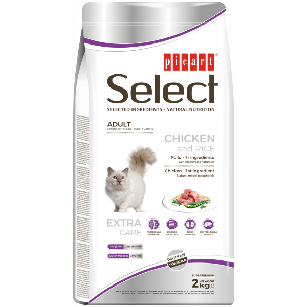 Picart Select Gato Adulto - Frango, Ovo E Arroz – PetShop.at.Home