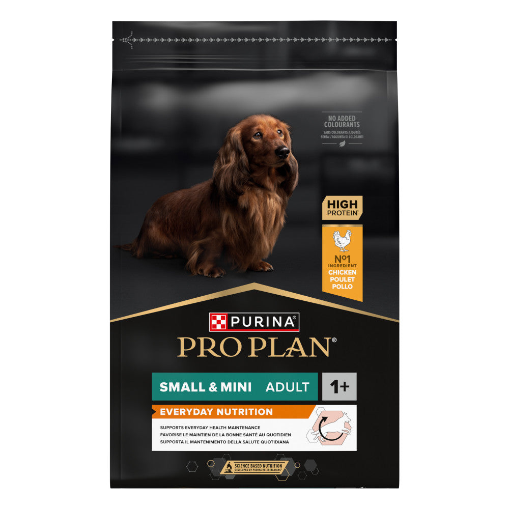 Pro Plan Everyday Nutrition Small & Mini - Ração seca para cão adulto pequeno - Frango