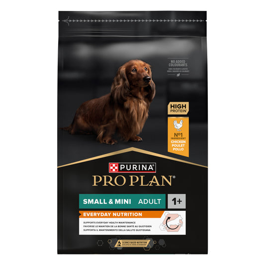 Pro Plan Everyday Nutrition Small & Mini - Ração seca para cão adulto pequeno - Frango