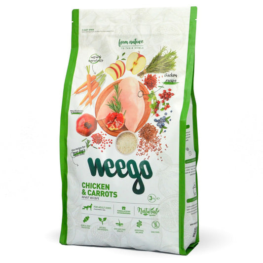 Ração para cão - Frango e cenoura - Weego